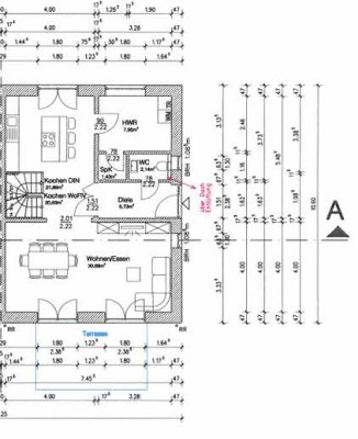 Neuwertiges Reihenhaus mit 4 Zimmern in Munkbrarup