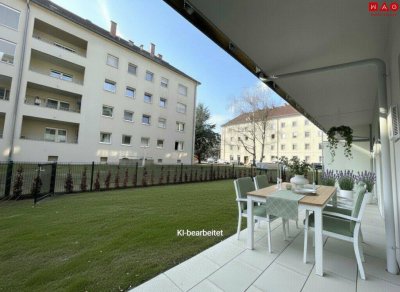 Sonne genießen im eigenem Garten - exklusive 3-Zimmer Wohnung inklusive nachhaltigem Energiesystem
