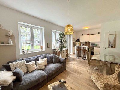 Achtung: Nur mit Wohnberechtigungsschein Stufe 3: Moderne 2-Zimmer-Wohnung mit Terrasse im Hubland
