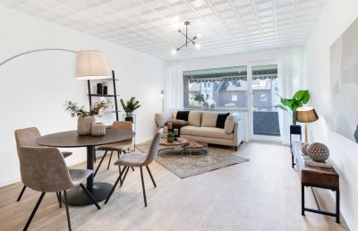 Frisch renovierte 3,5-Zimmer-Wohnung mit Loggia in zentraler Lage von Wesel