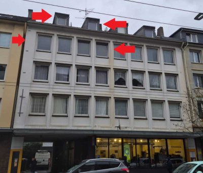 Notverkauf  einer bezugsfreien 4 Zimmer-Maisonettewohnung in Citylage