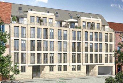 Moderne Drei-Zimmer-Wohnung mit Balkon und Einbauküche nahe Weser