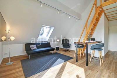 MÖBLIERT - GEMÜTLICHES DACHGESCHOSS - Schöne Wohnung mit Balkon