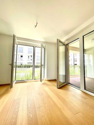Schöne Drei-Zimmer-Erdgeschosswohnung mit sonniger Terrasse