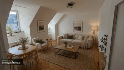 Modernisiertes Dachgeschoss-Apartment 40m2 mit Parkplatz in Salzburg