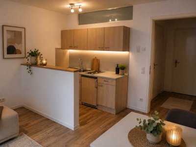 Attraktive Kapitalanlage in Würzburg-Frauenland – moderne 1-Zimmer-Wohnung mit Terrasse & Stellplatz