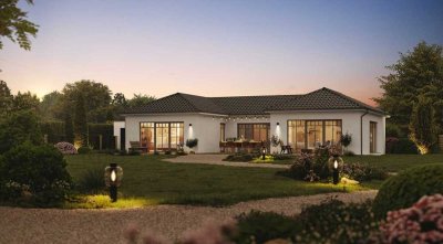 Moderner Bungalow 40 Plus mit Wohlfühlcharakter – 122 m² auf einer Ebene