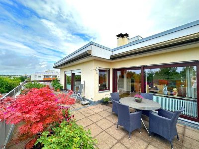 4-Zimmer-Penthouse-Wohnung mit Einbauküche und Stellplatz in schöner Wohnlage an der Murg!