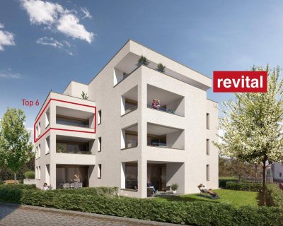 Spitzenlage - zentrumsnahe &amp; ruhige Terrassenwohnung - Top 6 - Bezugsbereit