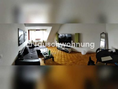 Tauschwohnung: Ansprechende Dachgeschoss-Wohnung mit Einbauküche und Bad