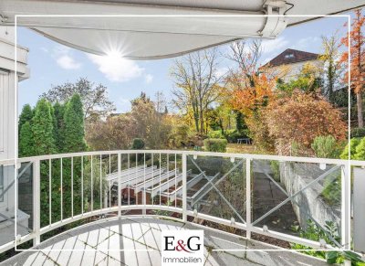 - In begehrter Lage am Fuße des Killesbergs - Helle 3-Zimmer-Wohnung mit Süd-West-Loggia