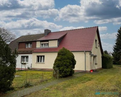 Doppelhaushälfte mit großzügigem Grundstück in Neuruppin OT Treskow