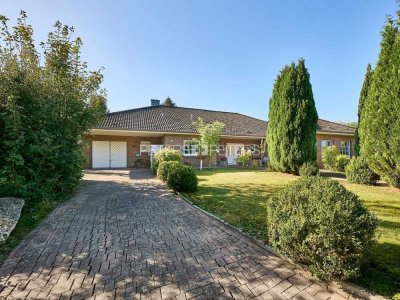 + Großer Bungalow auf perfektem Grundstück in ruhiger Lage +