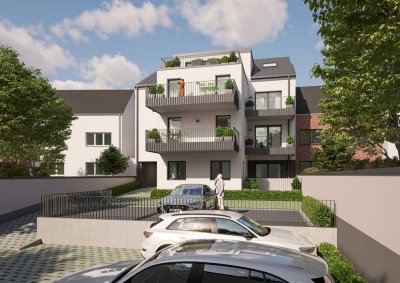 Wohnen mit Weitblick: Traumhafte 3-Zimmer-Wohnung mit Terrasse und KfW-Förderung