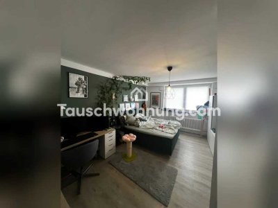 Tauschwohnung: Schöne Einzimmerwohnung gegen größer