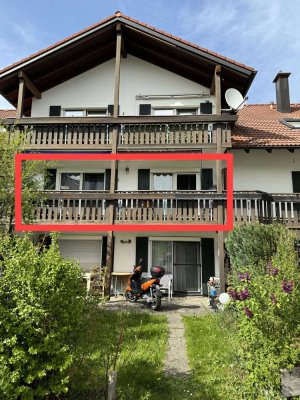 Helle 2-Zimmerwohnung mit Südbalkon in Kimratshofen!