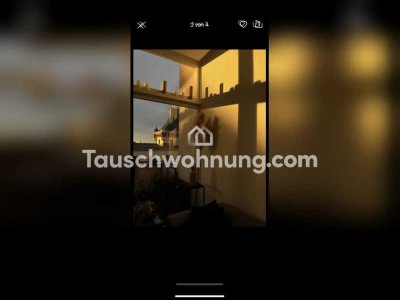 Tauschwohnung: 2-R-Loft Wohnung am Wasser mit großem Balkon | suche 3-4 R