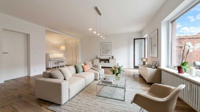 Kernsanierte Gartenwohnung mit 32 m² Terrasse und Privatgarten – exklusives Wohnen im Münchner Süden