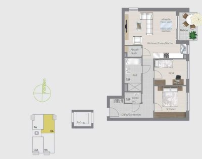 Wunderschöne 3,5 Zimmer-Wohnung - Neubaugebiet, Korntal- West
