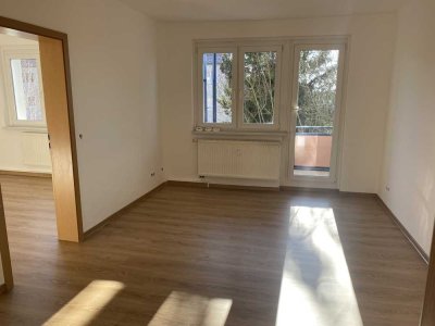 !sofort bezugsbereit! 2-Raum Wohnung mit Balkon und Blick ins Grüne