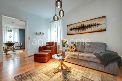 MÖBLIERT - RUHIG UND GEMÜTLICH - Maisonettewohnung mit Balkon