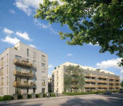 Teilmöblierte 2-Zimmer-Wohnung mit Terrasse & Garten im Quartier "Luruper Höfe"