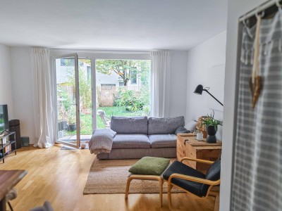 Möblierte Maisonette mit Garten zur Zwischenmiete