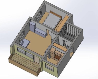 2 Zimmer-Wohnung (45m²) in St. Michael zu vermieten (nähe Hapimag)