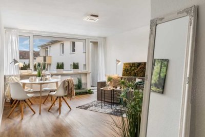 -RESERVIERT-Modern sanierte 1-Zimmer-Wohnung mit Balkon - sofort bezugsfrei in Hannover-Wülfel