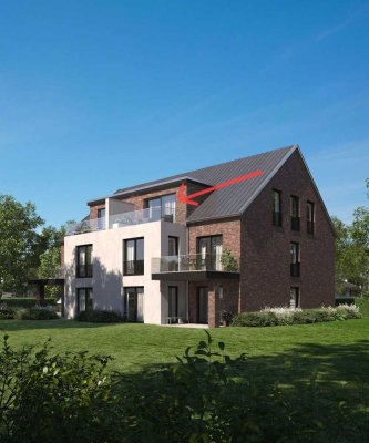 Traumhafte  Dachgeschosswohnung mit großer Terrasse zentral in Selm