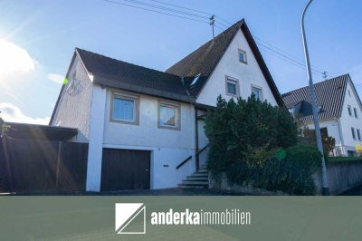 Einfamilienhaus mit viel Potenzial auf einem 1058m² großen Traumgrundstück in Burgau zu verkaufen!