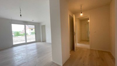 Exklusive und sonnige EG-Neubauwohnung in Wendlingen mit großem Garten