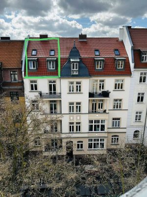 Einzigartig: Neubau trifft historischen Charme - Maisonettewhg.  mit Dachterrasse im Vorderen Westen