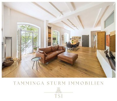 BEZUGSFREIES & SANIERTES LOFT, 2 BALKONE, AUFZUG, EBK, STELLPLATZ, DIREKT AM WASSER