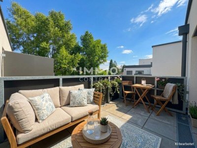 Hofseitige 2-Zimmer-Terrassenwohnung mit zusätzlichem Privatgarten – seltene Gelegenheit!