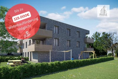 2-Zimmer Neubauwohnung in ruhiger Lage