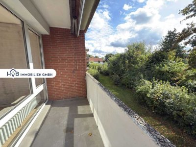 Vermietung ausschließlich an Personen mit einem gültigen B-SCHEIN - 2-Zimmer-Wohnung mit Balkon