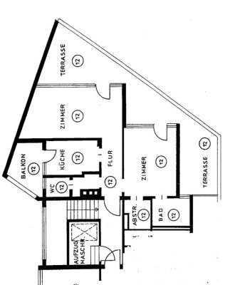 2-Zi.-Wohnung mit Aussichtsterrasse mitten in Stuttgart-Wangen Erstbezug nach Sanierung