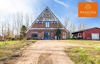 Bauernhaus auf großem Grundstück – Ländliche Idylle mit Nordseeluft