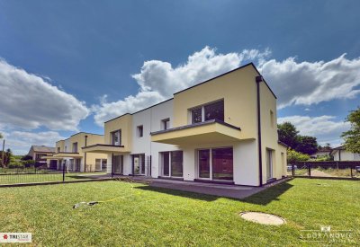 NEU! ++ ERSTBEZUG / ZIEGELMASSIV / SCHÜSSELFERTIG ++ 152,50 m² ++ 5 ZIMMER + 2 BALKONE + TERRASSE + EIGENGARTEN + 2 PKW Stellplätze ++