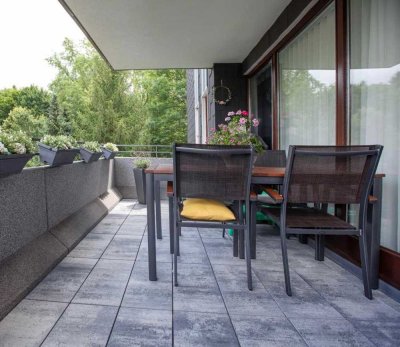 Moderne Wohlfühloase mit großzügigem Balkon