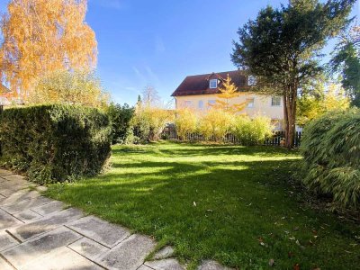 Seltene Gelegenheit: EG-Wohnung mit großem Privatgarten in Neufahrn