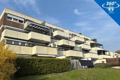 Modern Wohnen mit der Natur vor der Haustür: 
Tolle 2-Zimmer-Wohnung in Bocholt