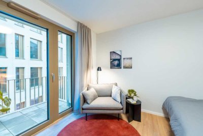 Topmoderne und vollmöblierte Studioapartments im Neubau-Erstbezug