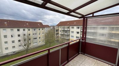 Schöne 1 Zi. Wohnung Einbauküche; Bad mit Fenster; Balkon  in Worbis