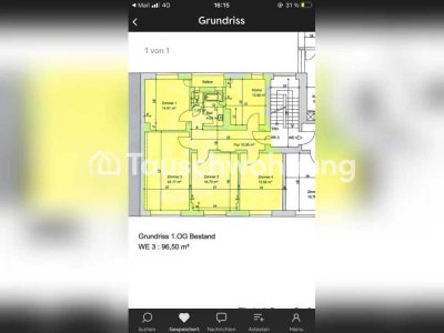 Tauschwohnung: Suchen Wohnung mit Balkon oder Garten