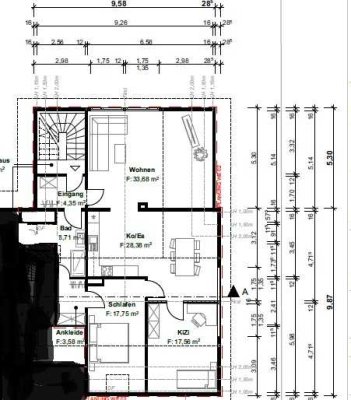 Ruhige und vollständig renovierte 3,5-Raum-Wohnung mit gehobener Innenausstattung in Lohfelden