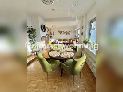 Tauschwohnung: 3 Zimmer Wohnung mit Kamin und Garten (neben Seepark)