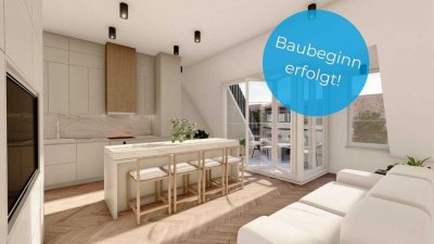 Zuhause in Tempelhof: hochwertiger Dachgeschoss-Ausbau mit 2 Zimmern