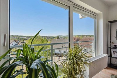 Großzügige Dachgeschosswohnung mit fantastischem Ausblick
